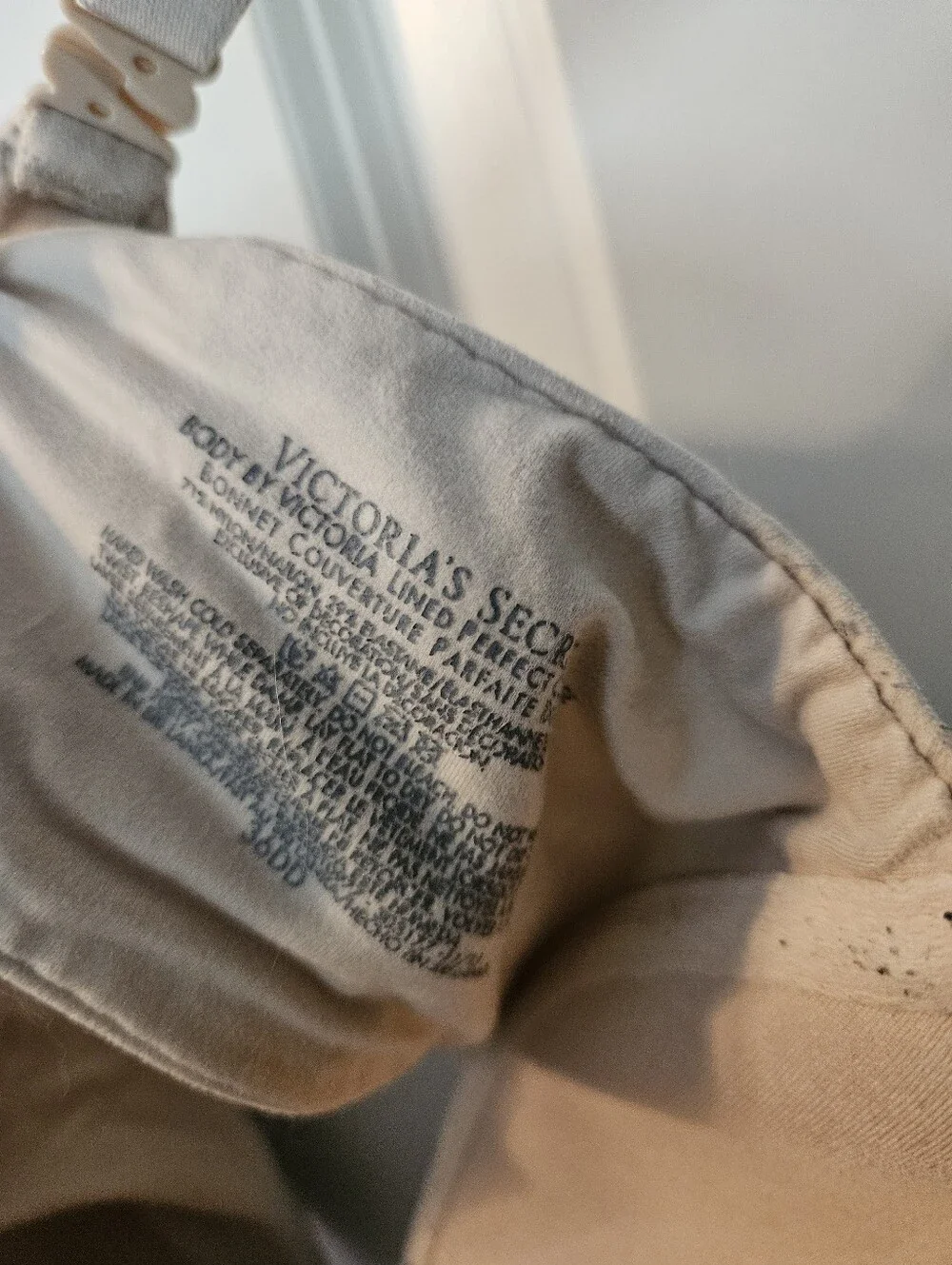 Victoria Secret Body By Victoria Bra in Light Beige - Smooth Full Coverage